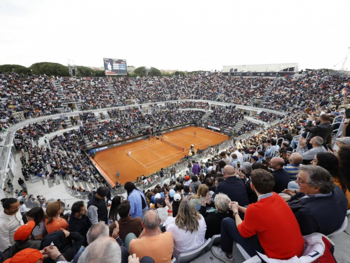 Pista de tenis profesional